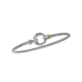 Eleganza Ladies Two-Tone Diamond Bracelet