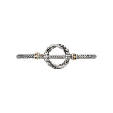 Eleganza Ladies Fashion Two-Tone Bracelet