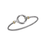Eleganza Ladies Fashion Two-Tone Bracelet