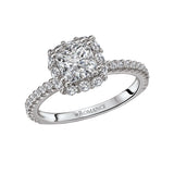 Romance Halo Semi-Mount Ring
