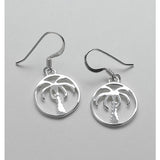 Southern Gates® Round Palmetto Tree Earrings