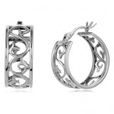 Southern Gates® Scroll Hoop Earrings
