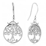 Southern Gates® Oak Tree Flat Round Earring