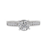 Romance Classic Semi-Mount Diamond Ring