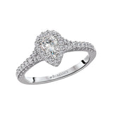 Romance Diamond Engagement Ring w/ Center