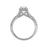 Romance Diamond Engagement Ring w/ Center