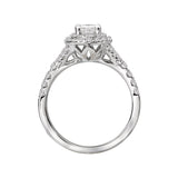 Romance Halo Diamond Ring