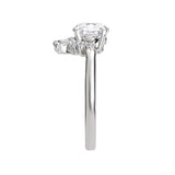 Romance Halo Semi-Mount Diamond Ring