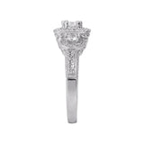 Romance Halo Diamond Ring