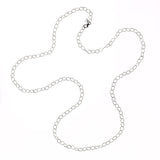 Southern Gates Textured Oval Necklace