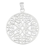 Southern Gates® Large Original Round Scroll Pendant