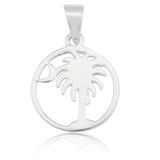 Southern Gates® Palmetto Tree And Moon Pendant