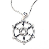 Southern Gates® Ship Wheel Necklace