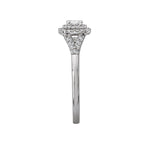 Romance Halo Diamond Ring