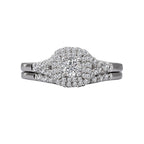 Romance Halo Diamond Ring