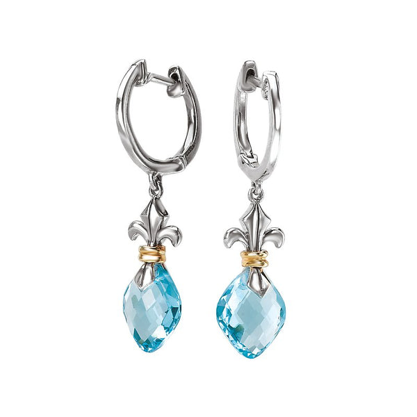 Eleganza Ladies Fashion Gemstone Earrings