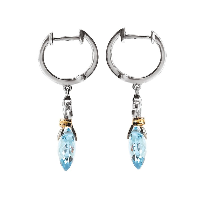 Eleganza Ladies Fashion Gemstone Earrings