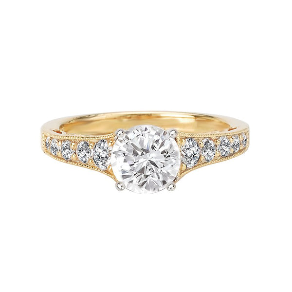 Romance Classic Semi-Mount Diamond Ring