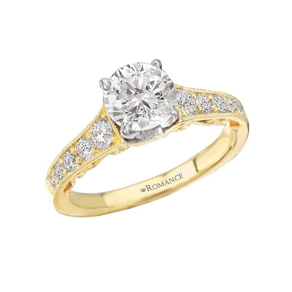 Romance Classic Semi-Mount Diamond Ring