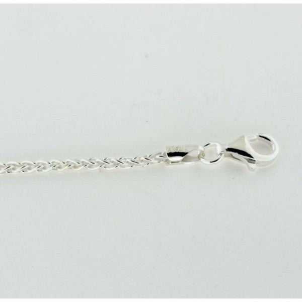 Southern Gates® 1.8mm Sterling Silver Wheat Chain