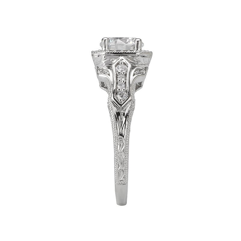 Romance Vintage Semi-Mount Diamond Ring