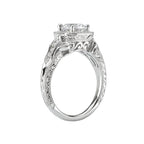 Romance Vintage Semi-Mount Diamond Ring