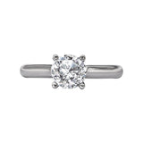 Romance Solitaire Semi-Mount Diamond Ring