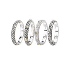 Eleganza Ladies Fashion Stackable Rings