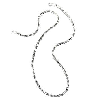 Eleganza Sterling Silver Fox Tail Chain