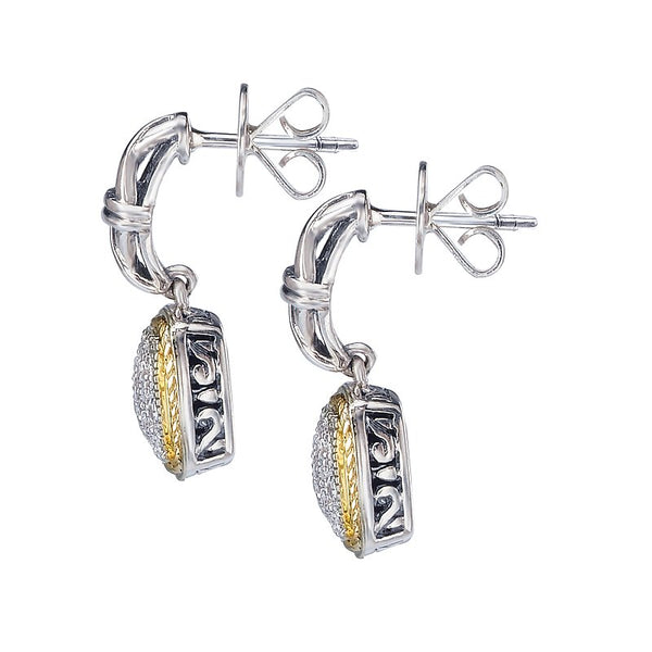 Eleganza Ladies Fashion Diamond Earrings