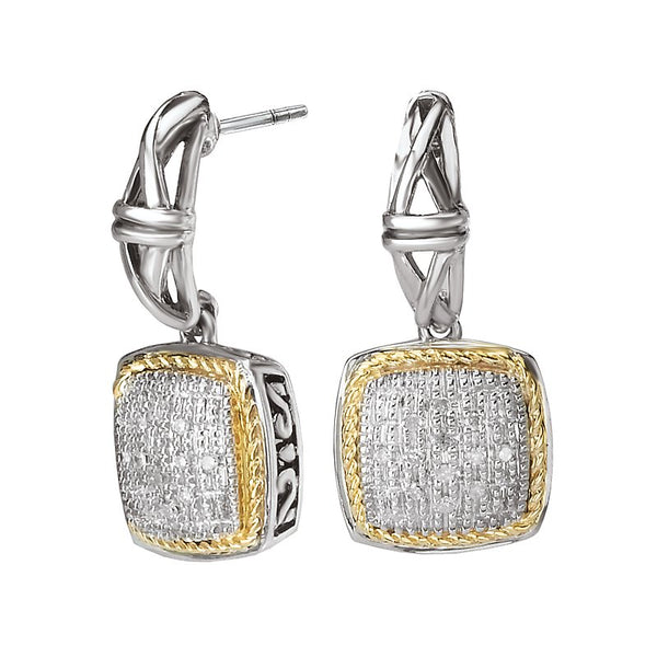 Eleganza Ladies Fashion Diamond Earrings