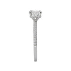 Romance Peg Head Semi-Mount Diamond Ring