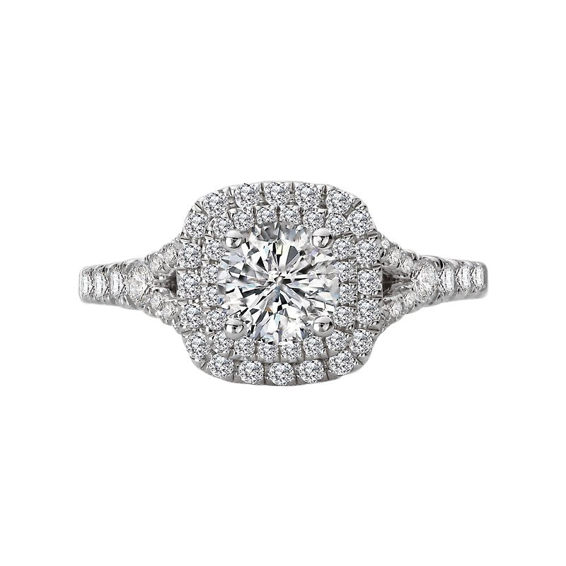 Romance Diamond Halo Ring