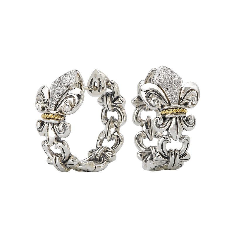 Eleganza Ladies Fashion Diamond Earrings