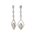 Eleganza Ladies Fashion Diamond Earrings