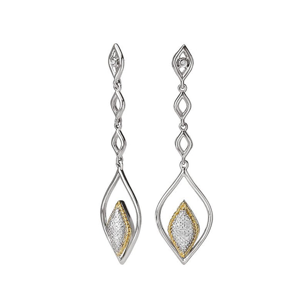 Eleganza Ladies Fashion Diamond Earrings