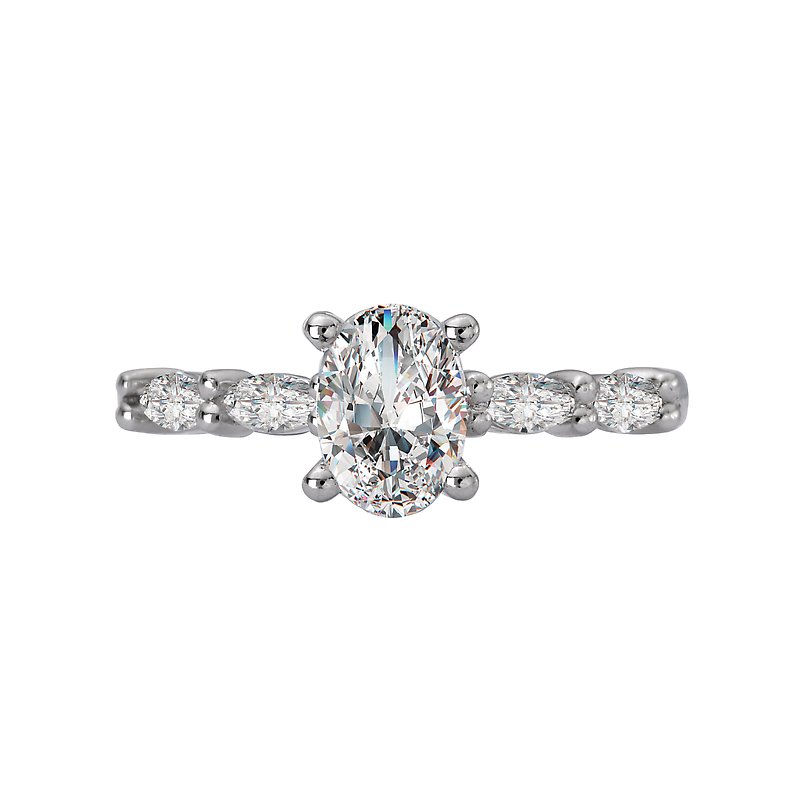 Romance Classic Semi-Mount Diamond Ring