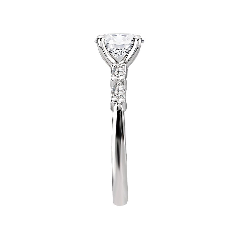 Romance Classic Semi-Mount Diamond Ring