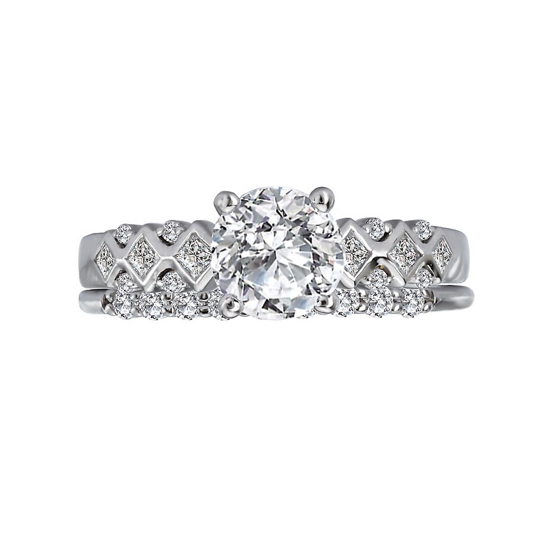 Romance Semi-Mount Diamond Ring