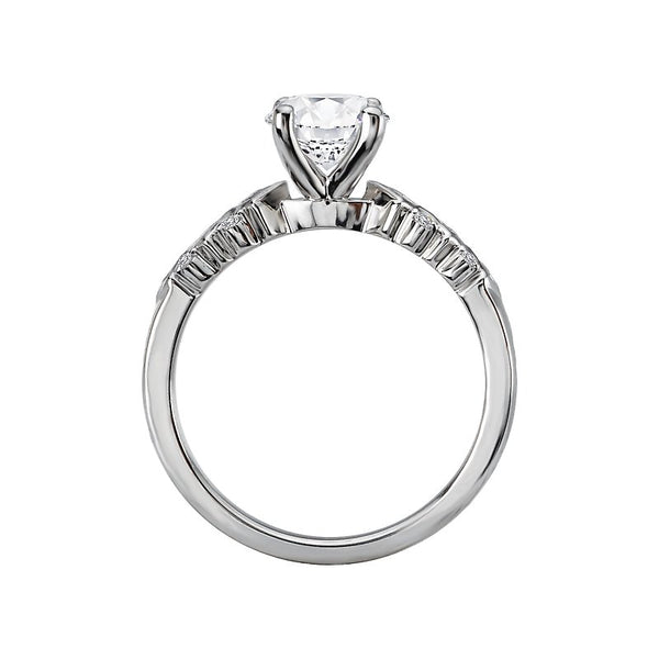 Romance Semi-Mount Diamond Ring