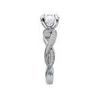 Romance Diamond Semi-mount Engagement Ring