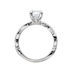 Romance Diamond Semi-mount Engagement Ring