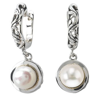 Eleganza Ladies Fashion Pearl Earrings