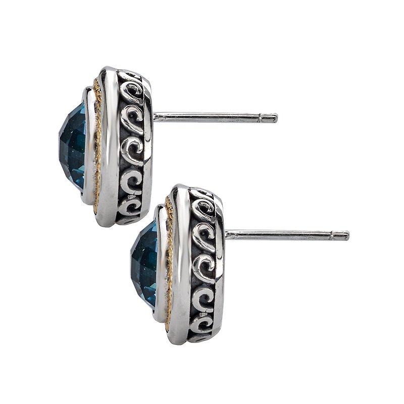 Eleganza Ladies Fashion Gemstone Earrings