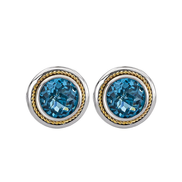 Eleganza Ladies Fashion Gemstone Earrings