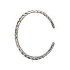 Eleganza Ladies Fashion Two-Tone Bangle