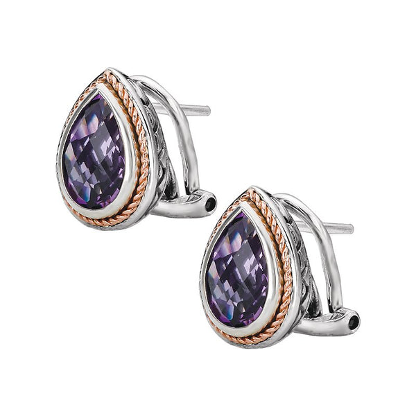 Eleganza Ladies Fashion Gemstone Earrings