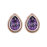 Eleganza Ladies Fashion Gemstone Earrings