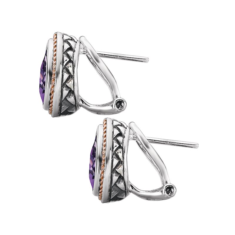 Eleganza Ladies Fashion Gemstone Earrings