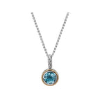 Eleganza Ladies Fashion Gemstone Necklace